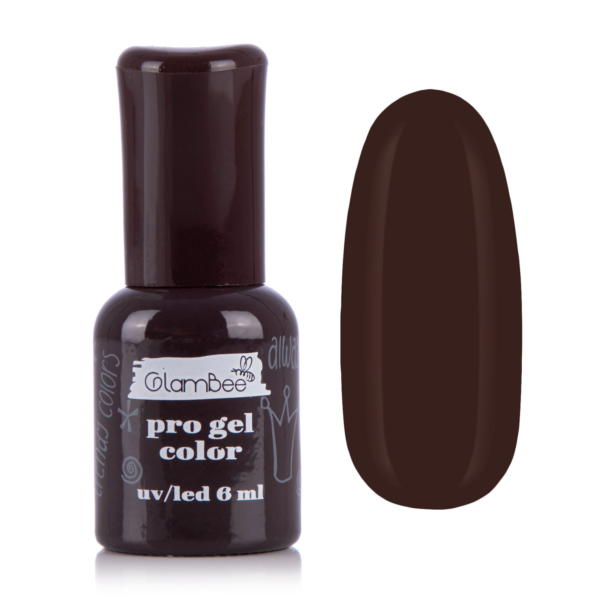 Гель-лак для нігтів GlamBee ProGel Classic 144, 6 мл