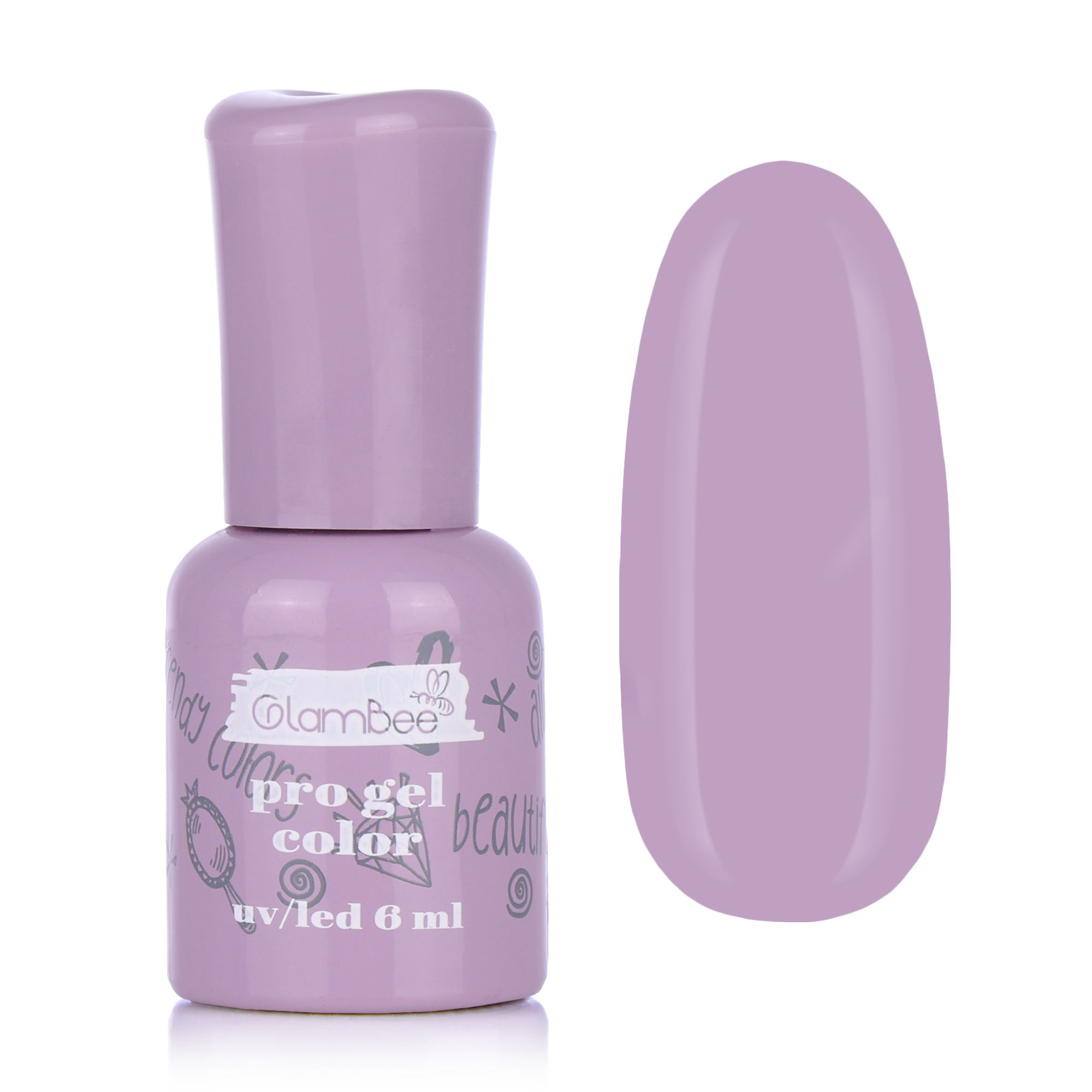 Гель-лак для нігтів GlamBee ProGel Summer 55, 6 мл